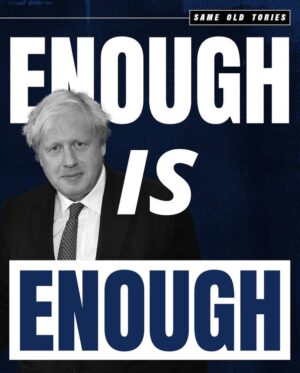 Angela Rayner Instagram - Boris Johnson has disgraced this country with sleaze, scandals and lies. 

When will the Tories stop propping him up?

He needs to go - and go now.

#pmqs #borisjohnson
#labour #labourparty