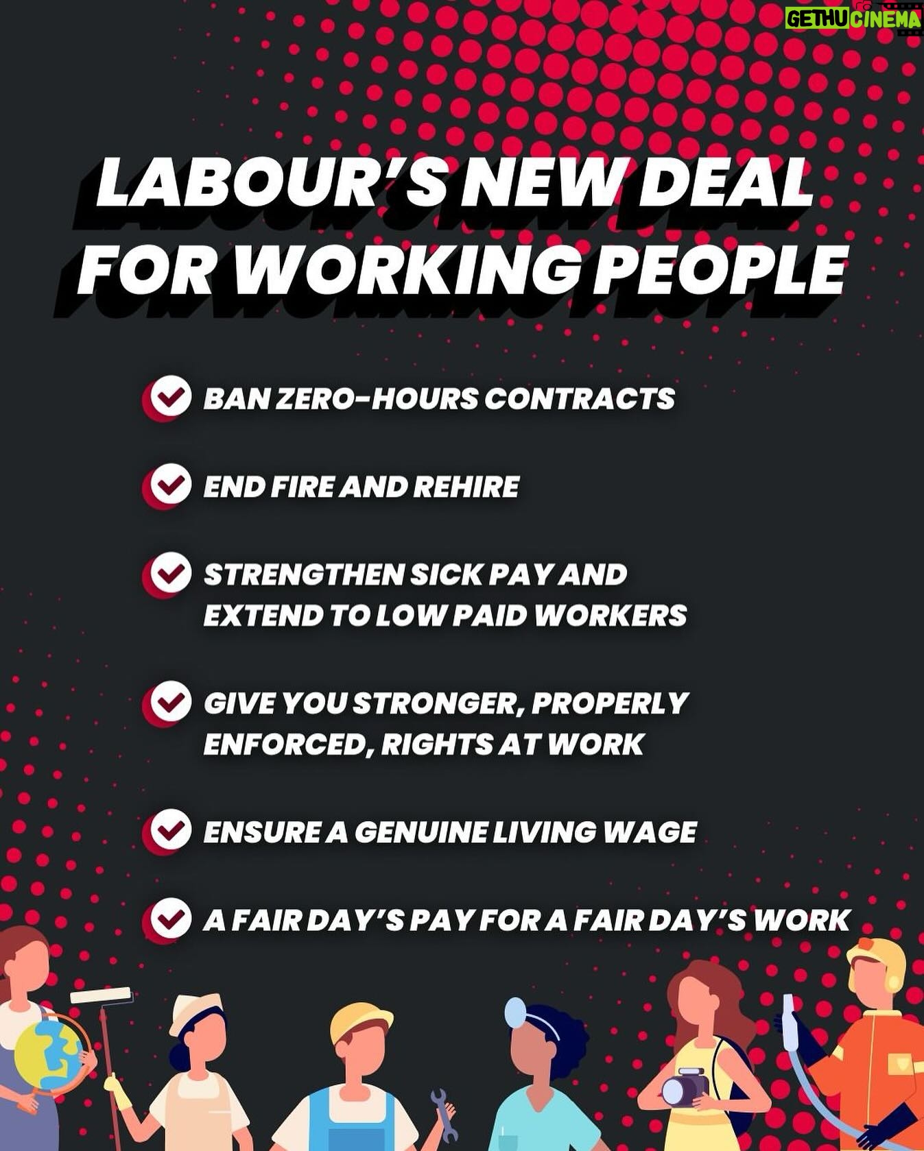 Angela Rayner - 3.9K Likes - Labour will deliver a New Deal for Working People.
It’s how we’ll make work pay.