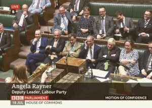 Angela Rayner Instagram - He should be long gone.

#borisjohnson #noconfidencemotion
#labour #labourparty