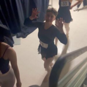 Angela Trimbur Instagram - The @angelatrimburdance Balletcore Recital was one of the best nights of our lives and was everything I dreamt it could be and more. I wanted it to feel like we’re in the classic ballet movies we all love.  Everyone showed up and played their parts: the dancers being prima ballerinas (in our playful anti perfection don’t take yourself too seriously kind of way )…Miss Angela and her flawless French accent jk…and the wildly supportive fans. The families and chosen families (some flew in for it and surprised them!) and even people you may not have even guessed would show up for you but did…were all encouraged to celebrate their bold ballerina loudly, scream their names at any point and throw roses and give bouquets after each routine.  Everyone there that night came CORRECT. It felt like a sports game truly. But extra sentimental. 

All the dancers were people who had a complicated relationship with dance like felt they couldnt anymore or haven’t since they were 6 or felt they shouldn’t ever and they all worked their asses off and bonded deep. We went from people who knew maybe one other person kinda- to each others new RideOrDies tbh it’s true it seems. 

80 dancers. 730 friends n family attendees. 2946627838474 feelings 1 night wow I wish at least 2 ugh. Next time.