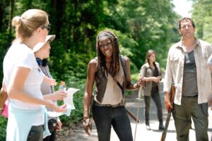 Angela Kang Instagram - 6 days, Season 6 #TWDbts #TheWalkingDead #TWD