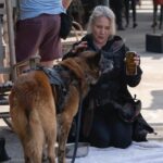 Angela Kang Instagram – Dog Appreciation post for #TWD’s Very Good Boy 🐕🧟 #TheWalkingDead #TWDbts #TWDFamily