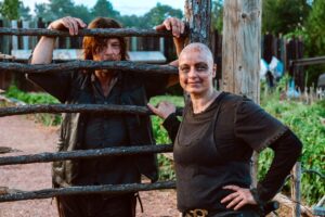 Angela Kang Instagram - 9 days, Season 9 #TWDbts #TheWalkingDead #TWD