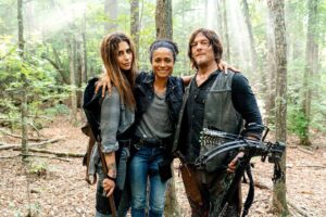 Angela Kang Instagram - The countdown to #TheWalkingDead 11C continues! With 10 days to go, here are some #TWDbts from Season 10 🖤