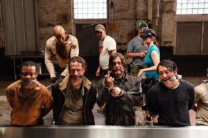 Angela Kang Instagram - A group photo from seasons 1-10 of #TheWalkingDead. Not like the PERFECT pic that encapsulates each year — I’m not even going to pretend I know what that is — but just some glimpses of the everyday love and warmth and silliness that was part of this show behind the scenes. ❤️ #TWDFamily #TWD