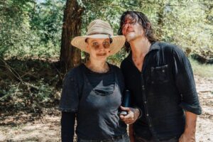 Angela Kang Instagram - The countdown to #TheWalkingDead 11C continues! With 10 days to go, here are some #TWDbts from Season 10 🖤
