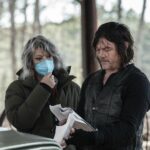 Angela Kang Instagram - Some fun BTS pics from the new #TWD episode tonight! Written by @jcbiii and directed by @tawnia_cannell_mckiernan, our people are getting organized and they are getting even 🤌❤️‍🔥 #TheWalkingDead #TWDbts