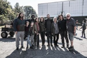 Angela Kang Instagram - We have another fresh #TWD episode tonight! 🎉 A NEW DEAL — written by @coreybrianreed & @kdeiboldt and directed by Jeff January. PS what did everyone think of the new opening titles? How great is @bearmccreary’s score?! 🎶💚🧟 #TheWalkingDead #TWDbts