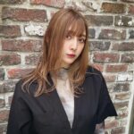 Angela Mei Instagram - ♡ 髪の毛生き返らせてきた🥰 役があるのでリタッチだけ！がっつりトリートメントしてもらってつるつるさらさら復活っ @kentarou_iida さんいつもありがとうございます🫶 @peekaboosalonsofficial #peekaboo #原宿 #原宿明治通り店 #ピークアブー