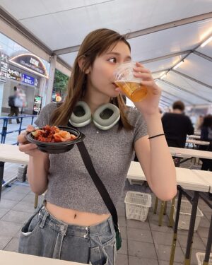 Angela Mei Instagram - この前お仕事終わりに激辛フェス行ってきた🔥