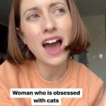 Angela Petruzziello Instagram - Not obsessed, just borderline psychotic. #cats #catlady