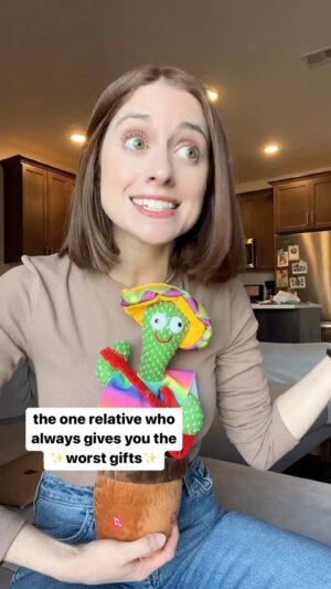 Angela Petruzziello Instagram - What was the worst gift you got this year? Be honest. 
#comedy #christmas #holidays