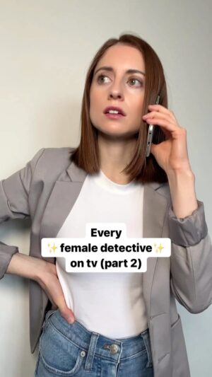 Angela Petruzziello Instagram - Part 2: Mickelson sees her for who she really is. 
#comedy #detective #television #tvdrama #lawandorder
