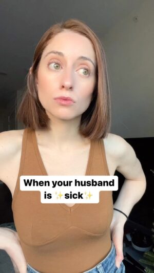 Angela Petruzziello Instagram - Like a grown baby. 
husband voice by @randyramosjr 
#comedy #marriedlife #married #husbandandwife