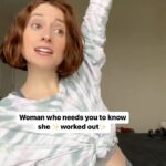 Angela Petruzziello Instagram - Did you know I went to the gym? 🤪 #gym #workout #comedy