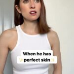 Angela Petruzziello Instagram – But how do they get their skin so flawless? 🤔

#marriedlife #married #comedy #skincare