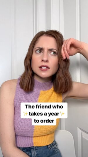 Angela Petruzziello Instagram - Take all the time you need 🙄
#comedy #outtoeat #restaurant
