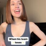 Angela Petruzziello Instagram – Ah, sports. 
#comedy #marriedlife #married