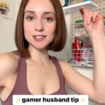 Angela Petruzziello Instagram – Gamer husband tip purple light edition. 
#comedy #gaming #rgblights