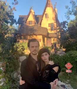 Angela Sarafyan Instagram - Thorn & Willow 🖤 High Priest & High Priestess “King Knight” premiering this weekend August 8th at the @fantasiafestival :)