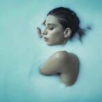 Angela Sarafyan Instagram – “Skin Deep” 
🥛
Loved this Collab with 
@robertascroft 

We met years ago at the Emmy’s, where he’d taken this stunning photo in the @csiriano starry night gown.

We stayed in touch to think of what may be a creative collaboration we can get involved in together. He mentioned he had an idea for a long time he was hoping to explore and … it evolved into our shoot that you can see here.

Sterility & Softness in lighting, the involvement with music and dance … it was a moment in time captured on film. 

Enjoy!