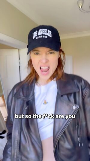 Angela Scanlon Instagram - Tag anyone who needs to hear this today!!! ❤️‍🔥🚀🔥
I am feeling empowered and ready to GO….