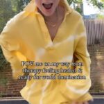 Angela Scanlon Instagram – Honestly I feel like a maniac doing these videos but I also LOVE them. You might not want to shake your tail feather publicly but going nuts in the privacy of your own home before you face the world I HIGHLY recommend. 

Ready?!?