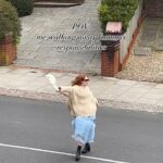 Angela Scanlon Instagram – Suns out but I don’t trust it so I’m definitely wearing a giant Aran knit and sweating 💦 

I’m off to a hen do. If anyone has access to parecetamol ice-cream for the morning. Call me ☎️ 

What are you up to?!