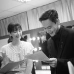 Angela Yuen Instagram - 謝謝金馬的邀請 第一次以頒獎人身份出席 可以跟冠廷頒獎也太榮幸了 整晚一直在感受金馬60年的重量！ Thank you Team ❤️‍🔥 Styling @missfashioncloud @quentilu Makeup @sunnyhsu734 Hair @miley_shen 📸 @ililyyy ✨ Wearing @chanelofficial #ChanelFineJewelry