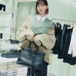Angela Yuen Instagram - 沒日沒夜的浸泡在劇組生活的我表示 已經很久沒有在劇組以外打扮一番 😵‍💫 松山區微風廣場 PRADA SS24 春夏裝宣布到齊！！ @prada #prada