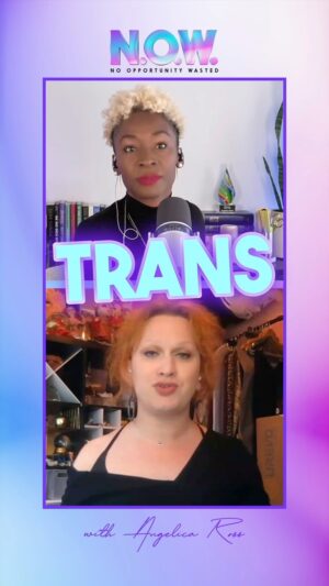 Angelica Ross Instagram - “It’s not all about transitionining.  It’s about casting off the rules that society put on you.” All-Star advice from @thejinkx on @nowangelicapodcast 

Baby my conversation with Jinkx was full of laughs and enlightenment!  Listen on any podcast platform or watch full episodes on YouTube.com/@MissRoss 
#monsoonseason #JinkxMonsoon #AngelicaRoss #trans #transgender #rupaulsdragrace