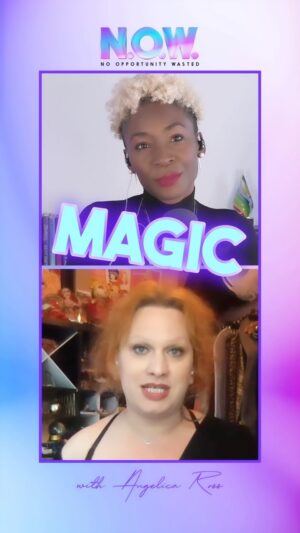 Angelica Ross Instagram - “To believe in magic is a choice” @thejinkx 

“My belief when it comes to faith, spirituality, religion, whatever you define it as, is just as long as you chose it for yourself. You know, we’re having all this talk about things being imposed on kids and it’s finally starting to dawn on people. You know what gets imposed on kids without a word being said about it? Religion. Dogma. Something that could define the rest of your life. For real. So I’m just like, choose it for yourself and realize that everyone else gets to choose theirs for themselves too. But for me, everything comes down to rituals I do, you know, and I like to look at everything from a scientific point of view and then if I was looking at it from a magical or spiritual point of view, what would it be? And then I kind of like marry the two. And I always say that like to believe in magic is a choice, you know, I know how things scientifically work, but I also know that it makes me feel good to light incense and to say a little morning spell or whatever the ritual may be. And so it’s like when I thought about my Catholic upbringing and all of the things that made my family cry and feel guilty and ashamed to go to church was like the stuff at the church, but all of the stuff that we did at home, that was the way we empowered ourselves. And I was like, oh, that’s witchcraft. Like if I strip away the Catholicism, I was actually raised by witches. Once I realized that, I was like, oh, it doesn’t matter what it is. It just needs to be something that is part of the solution and not part of the problem. So for me, it’s all about rituals, daily rituals and making sure that I meet my daily needs so that I’m bringing my best to what I have to do that day. “

“listen, you just got a spiritual lesson from Jinx Monsoon. Not only can she do drag, turn a joke, but she can also lead your spirit to a better place.” @nowangelicapodcast