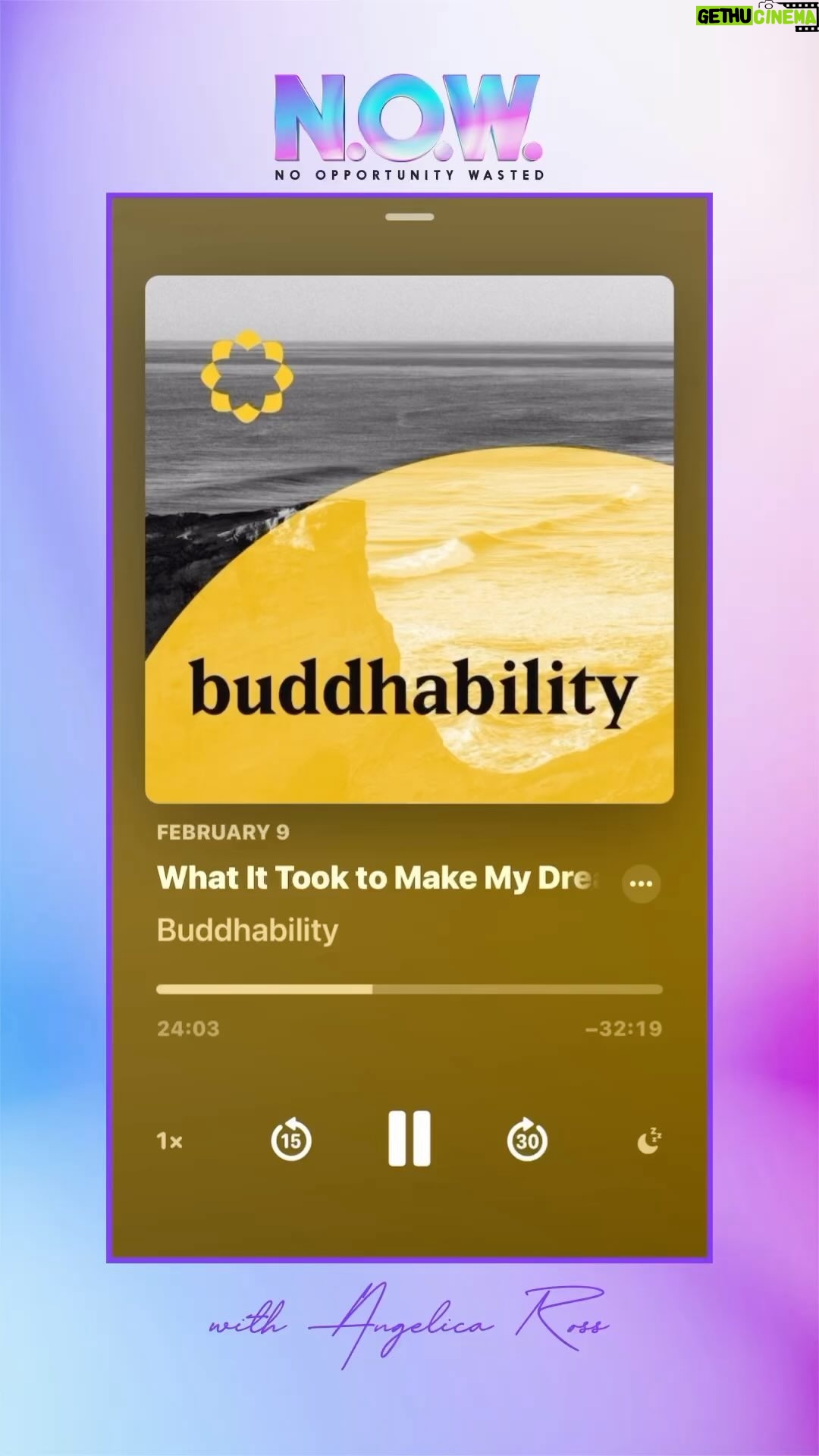 Angelica Ross Instagram - π£οΈποΈ@buddhability is THEE perfect companion podcast to @nowangelicapodcast. Want to hear from MORE #NichirenBuddhist on how profound this practice can be? Want to hear my #Buddhist origin story? Listen to season one episode one to hear my story and how this Buddhist practice changed my relationship with my mother. (This clip is NOT me and is a recent guest on Buddhability)