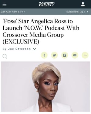 Angelica Ross Instagram - “Everything I have ever done has led me to ‘N.O.W.,’” Ross said in a statement. “We are in such a critical point in the history of humanity and way too many people are afraid to speak up. With this podcast I am taking responsibility which we Buddhist define as ‘the ability to respond.’ I have spoken with current and former Presidents, CEO’s of Fortune 500 companies, faculty and staff of Ivy League schools as well as people who are unhoused, unemployed, formerly incarcerated, newly diagnosed with cancer or HIV, and have been able to get them all to see the power and value in their lived experience. Each episode I get to talk with people from all backgrounds who all have had their own challenges and share with us how they overcame the challenge and made the most out of the opportunity.” Via @variety @nowangelicapodcast MONDAYS starting Feb. 5th on ALL podcast platforms @applepodcasts @spotifypodcasts @youtube 🎧 MissRoss.com 

Excutive produced by @missrossinc 
Producer - @ej_jamele 
Producer - @millennialmoon 
Associate producer - @jakemetersky 
In partnership with #CrossOverMediaGroup @buchwaldtalent @crowdmgmt