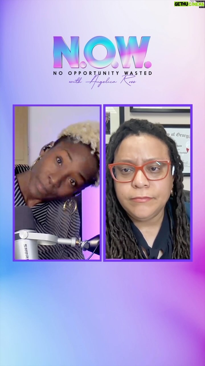 Angelica Ross Instagram - Did you celebrate 4/20 this weekend? EYE DID!!!! Talking decriminalization of marijuana with #Georgia State #Senator Kim Jackson ( @kimforgeorgia ) and the Power of NEVER giving up! on the latest episode of @nowangelicapodcast #420 #Atlanta