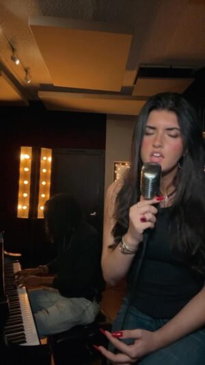 Angelina Jordan Instagram - Love in the dark @adele #music #viral #fyp