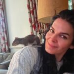 Angie Harmon Instagram - Saturday Squirrel Snuggles & kisses 😘 😂🐿️❤️😘 #blessed #grateful #squirrel #snuggle #squirrelmom #love