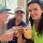 Angie Harmon Instagram - Love my ride or die… rain or shine! 😂❤️👍🏼🌦️ #blessed #grateful #myladies #thatwasfun