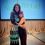 Angie Harmon Instagram – Thank you @emeraldschoolofexcellence for all that you do for our young people! Such a wonderful event/experience & I even scored me a stunning piece from @melissaherriott !!
Love y’all so very much!! 💚✅💚✅

#blessed #grateful #ourkids #addiction #addictionrecovery #love