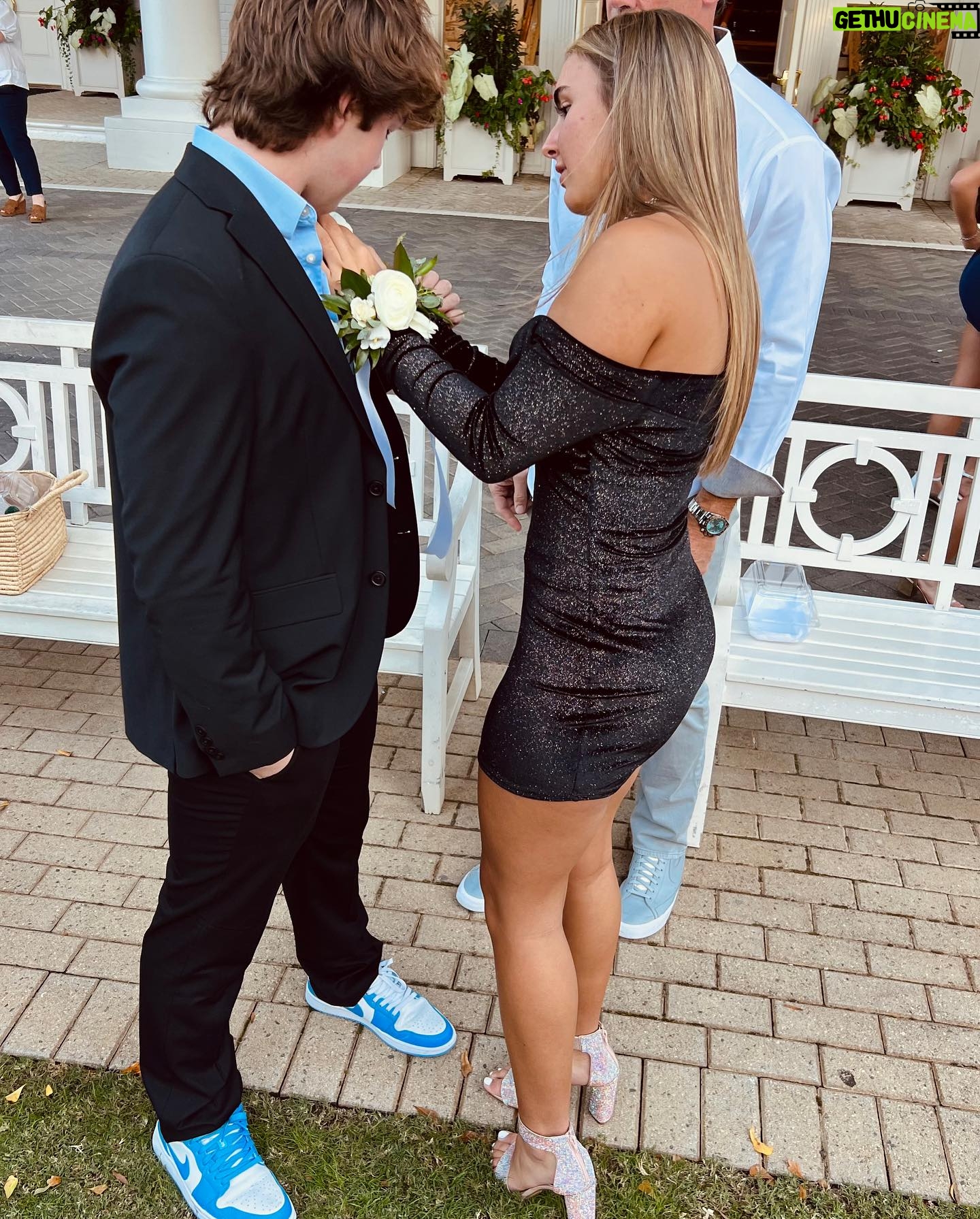 Angie Harmon Instagram - Emβs first #hoco ! So proud of you sweet girl & you look STUNNING!! Youβre incredible & beautiful inside & out! β€οΈππΌπππ I love you more than anything & everything! #blessed #grateful #mybaby #hoco #mybabygirl #love