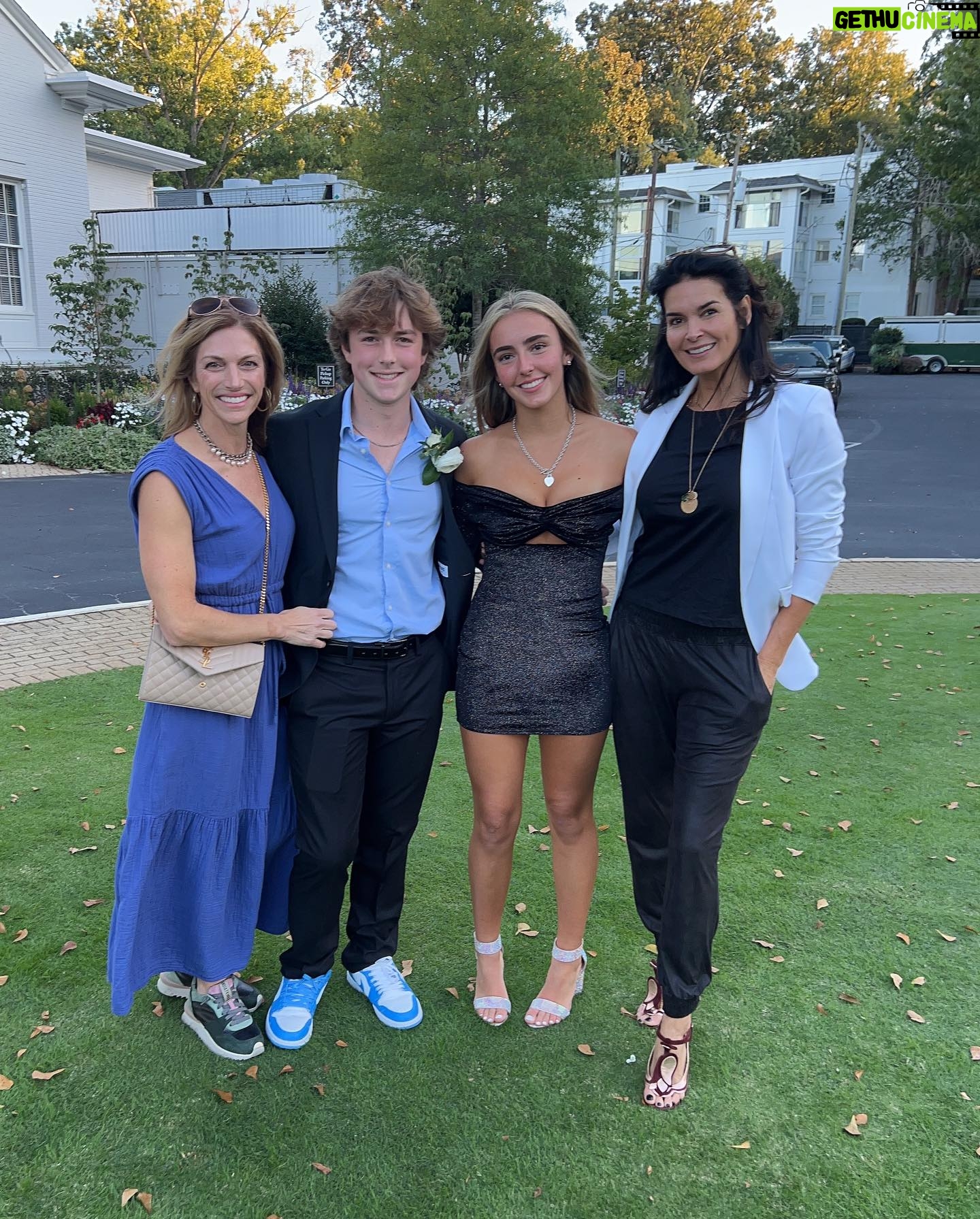Angie Harmon Instagram - Emβs first #hoco ! So proud of you sweet girl & you look STUNNING!! Youβre incredible & beautiful inside & out! β€οΈππΌπππ I love you more than anything & everything! #blessed #grateful #mybaby #hoco #mybabygirl #love