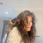 Angie Harmon Instagram - In todays episode of “SquirrelTalk” we announce Thomas has expressed an interest in decorating & architectural design. & my hair. 🤷🏻‍♀️🐿️❤️😂 #blessed #grateful #hairdesign #squirrel #mom #helpme