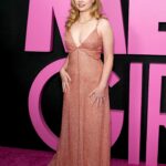 Angourie Rice Instagram - This was such a special night. These people, this story, and this character mean so much to me. I hope you love the movie as much as I do ❤️ makeup: @katrinakleinmakeup hair: @claraleopard styling: @sarahslutsky dress: @cucculellishaheen shoes: @tamaramellon jewels: @viceversajewelry bag: @jimmychoo