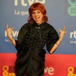 Angy Fernández Instagram - Si veis esta foto…¿Como pensáis que será mi tema?jejejeje Gracias @benidormfest_rtve @rtve @maria_eizaguirre @sanchezohlsson @tomylimeres y equipo de maqui, pelu y estilismo @raulamortve que estabais a full con todos los que somos en esta aventura. Gracias por mi pelazo @dannizu @corta_cabeza @call_adrii Gracias a todxs por hacer esto posible. Hay muchas ganas de vivirlo. Gracias eurofans, la gente que me sigue desde hace tantos años y habéis recibido mi candidatura con tanta ilusión. Me habéis dado mucha energía y más ganas aunnnn! Enhorabuena a todos y todas mis compañeras artistas por esta aventura que vamos a vivir. A disfrutar, a hacerlo por amor a la música y a darle a ese público entregadisimo lo que se merece. Y a disfrutar hoy de los #latingrammy ❤️‍🔥🎸🎤 ¡Qué viva la música!