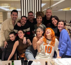 Angy Fernández Instagram - De lo que más orgullosa estoy es del equipo que he juntado para el @benidormfest_rtve 
Equipo de mis sueños y ya PARA SIEMPRE
Gracias. Os quiero muchísimo♥️

Gracias por el amor que habéis dado a nuestra puesta en escena. Estamos muy felices y orgullosos. Se ha entendido todo como queríamos y con eso, hemos ganado. 
Gracias por todo el amor que me estáis dando a todos los que habéis visto la actuacion y gracias por llevarnos a la final.
Mucha suerte hoy a mis compañeros y compañeras
A DISFRUTAAAAAR

Nos vemos el sábado🍀♥️