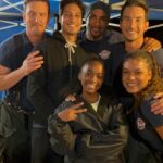Aniela Gumbs Instagram - Farewell to all of the great actors on #station19 had the best time working with all of you. ❤️💕❤️💕 kindest ever💛#actors #finale @abc #tgit @station19 #zola @shondaland @shondarhimes #like #comment #follow #love