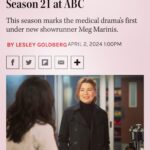 Aniela Gumbs Instagram - Letttts go Season 21 @shondarhimes @ellenpompeo #bestshowontv #season21 Excited for what’s next…..(Zola needs a boyfriend)… #greyanatomy @greysabc @shondaland congratulations @megtmarinis 😍#ilke #comment #follow #love