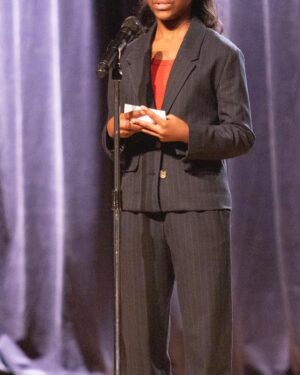 Aniela Gumbs Instagram - Happy International Womens Day (not quite a women yet) but “ Honey Chile, in my Ms Debbie voice” I feel like a woman! 🤣💕 #zola #growingupongreys #anielagumbs #teenager #winan #internationalwomansday #IWD2024 @greysabc @therealdebbieallen @shondarhimes @ellenpompeo @seekellymccreary @caterinascorsone learning from you all #like #comment #follow #love
