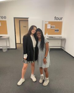 Aniela Gumbs Instagram - Then & Now still friends with @evaarielbinder #teenage #highschoolers #childactors #casting #oroducers #greysanatomy #tgit @greysabc #sophia #zola #friends #like #comment #follow #love