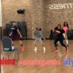 Aniela Gumbs Instagram - After class shenanigans with @lyzzy13 @eddievalenz #zola #zolasworld #moves #lovetodance @therealdebbieallen @greysanatomy #anielagumbs #lizramos #eddievalenz #genasextongumbs #dance #danceitout @ellenpompeo #fun #excercise #fit @shondaland #saturday #pandemic #over #summer #zumbawitheddie #zumba #tiktok #like #comment #follow #love
